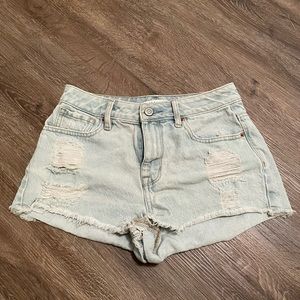 Pacsun Festival High Rise Denim Short